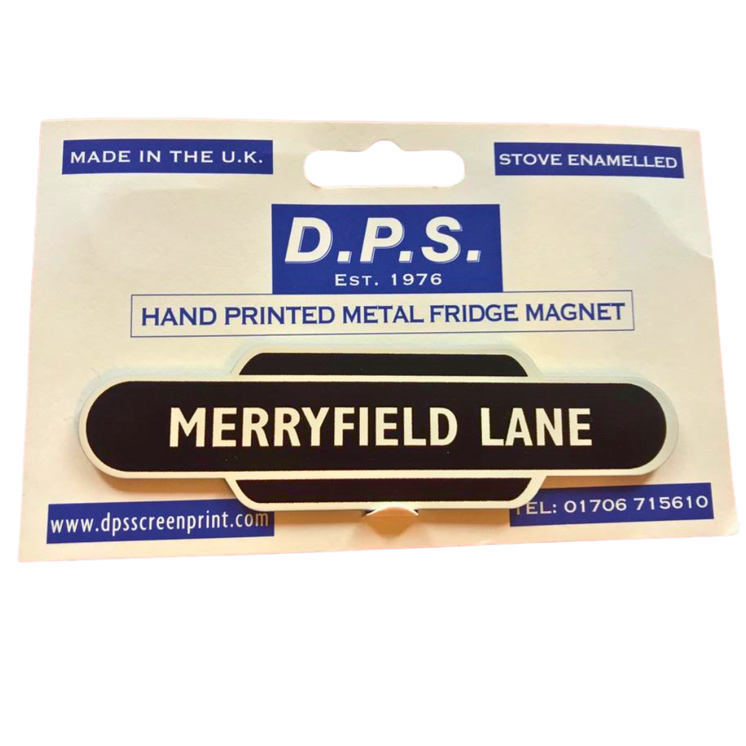 Merryfield Lane Station Totem Magnet - East Somerset Railway