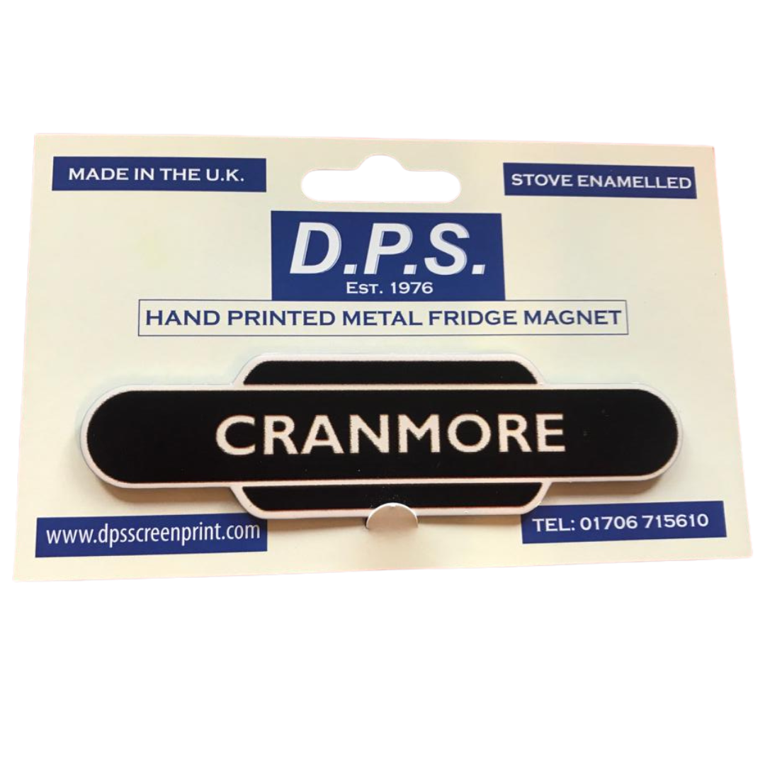 Cranmore station totem sign magnet