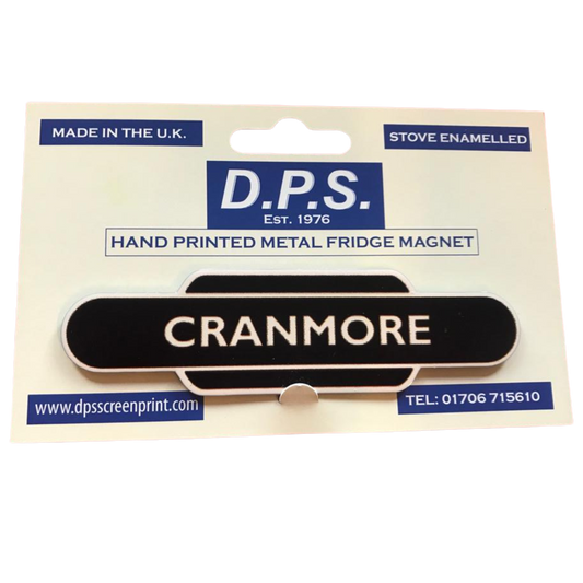 Cranmore station totem sign magnet