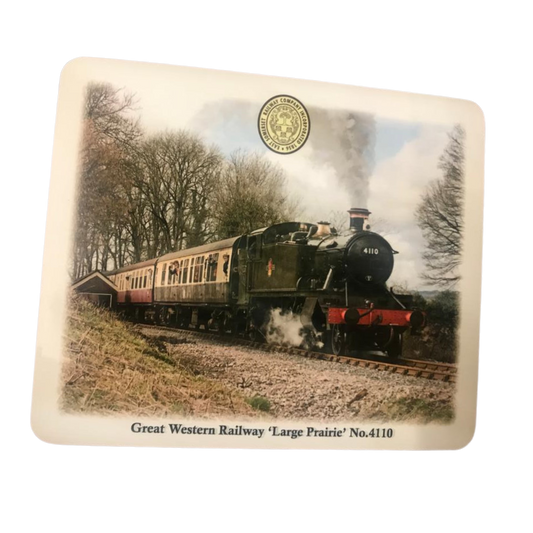 Railway Place Mat - Great Western Railway 'Large Prairie' No. 4110