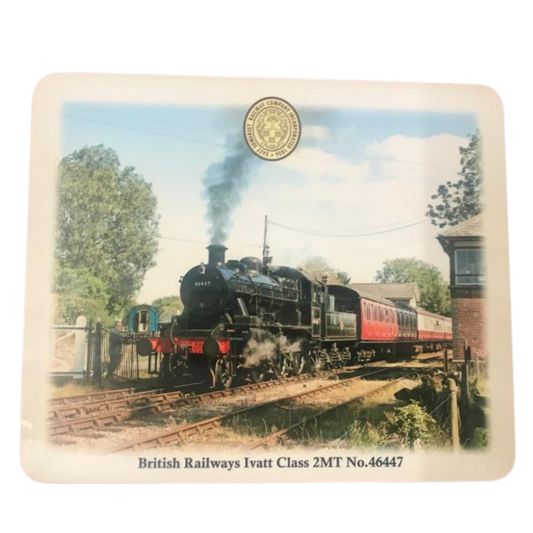 Place mat showing Ivatt class 2MT no. 46447